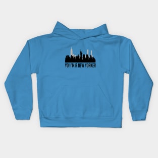 Yo! I'm A New Yorker Kids Hoodie